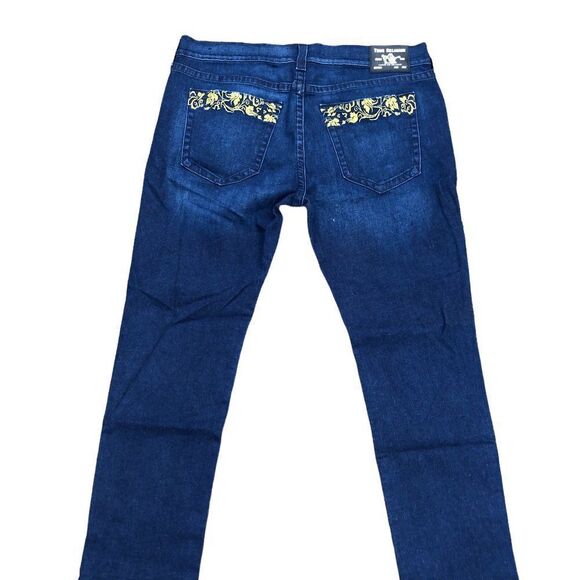 True Religion Jeans Size 40 ROCCO RELAXED SKINNY Blue - Picture 8 of 11